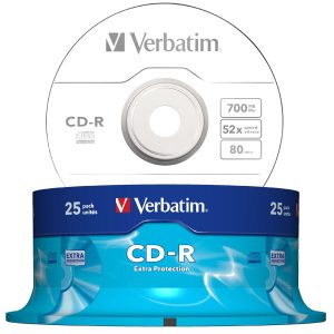 CD R 700MB 80 Min 52x Verbatim