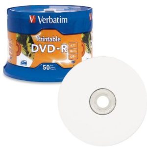DVD+R VERBATIM 4.7 GB 95136 IMPRIMIBLE